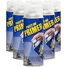 Plasti Dip Primer 41209-6-6PK Clear - 11 oz. Aerosol, Pack of 6