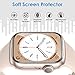 [ 6 Pack ] UniqueMe TPU Screen Protector Compatible with Apple Watch 40mm SE 2022 Series 5/6/4, [Upgrade Flexible Film] Anti-Scratch [Bubble Free] Soft HD TPU Clear Film for iWatch 40mm