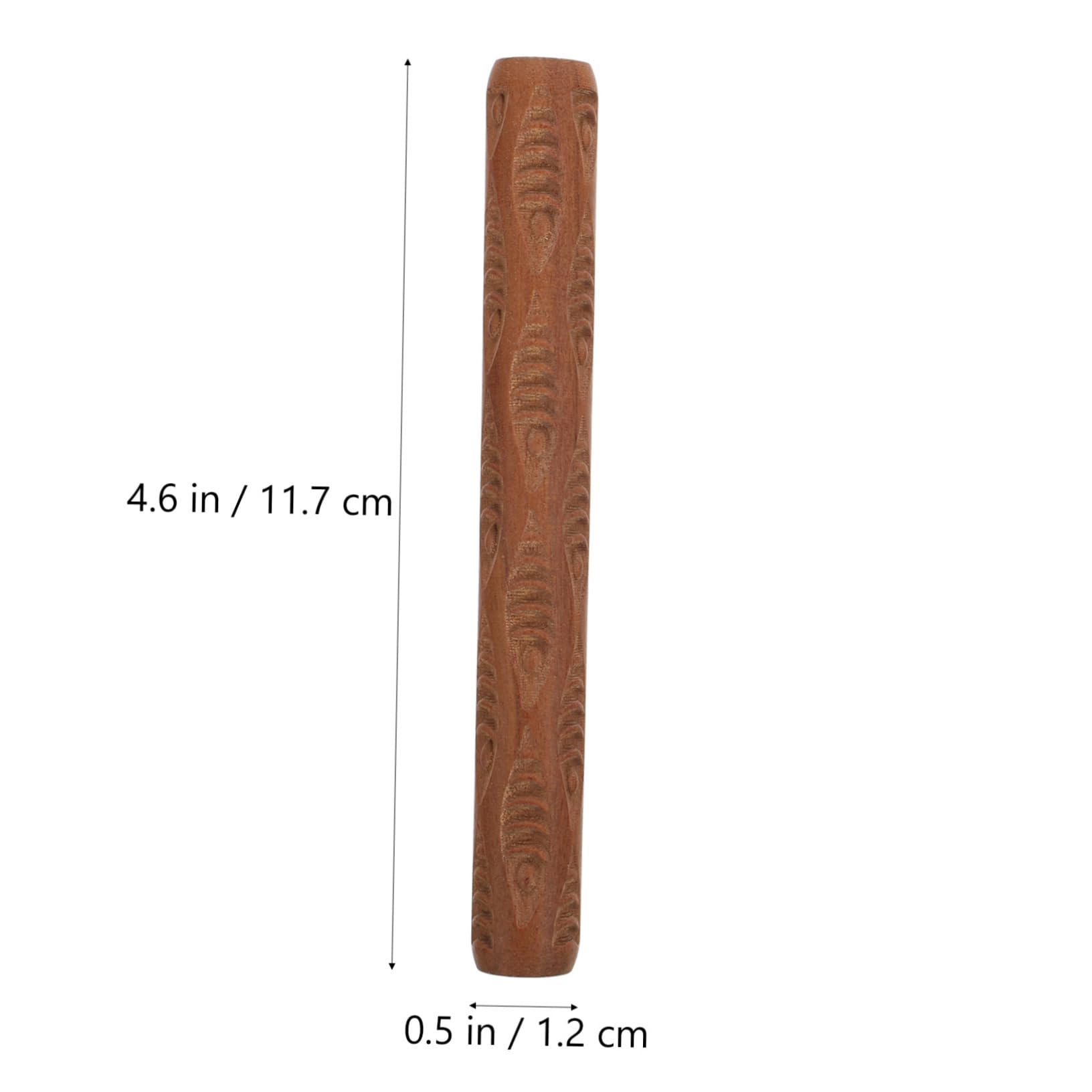 Yardwe 5 Piezas Herramienta Para Aplanar Lodo Rodillos Para Modelar Arcilla Mango De Madera Texturizado Herramienta Para Modelar Arcilla Mango Para Proyectos