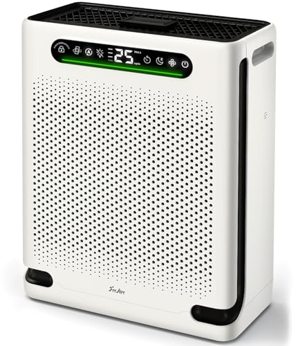 HEPA Air Purifier for Large Rooms with Washable Filter