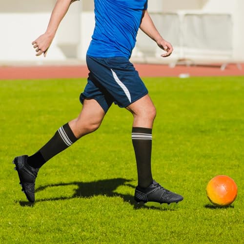 Dream Pairs Mens Sport Flexible Athletic Lace Up Light Weight Outdoor Cleats Football Soccer Shoes thumb #5