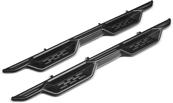 Barricade Off-Road HD Drop Side Step Bars for Styling and Protection Fits Ford F-150 SuperCab 2004-2008