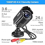 ZOSI-HD-800TVL-24PCS-IR-LEDs-36mm-Lens-with-IR-Cut-CCTV-Camera-Home-Security-DayNight-Waterproof-Camera-65ft20m-IR-Distance-Aluminum-Metal-Housing