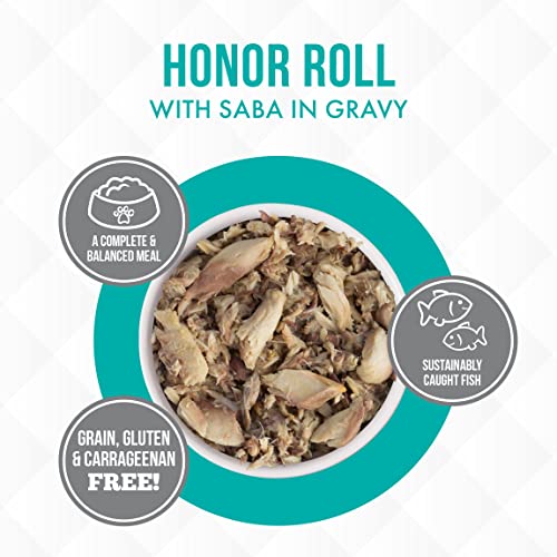 Weruva Truluxe Cat Food, Honor Roll With Wild-Caught Saba In Gravy, 3Oz Can (Pack Of 24) #TOP2