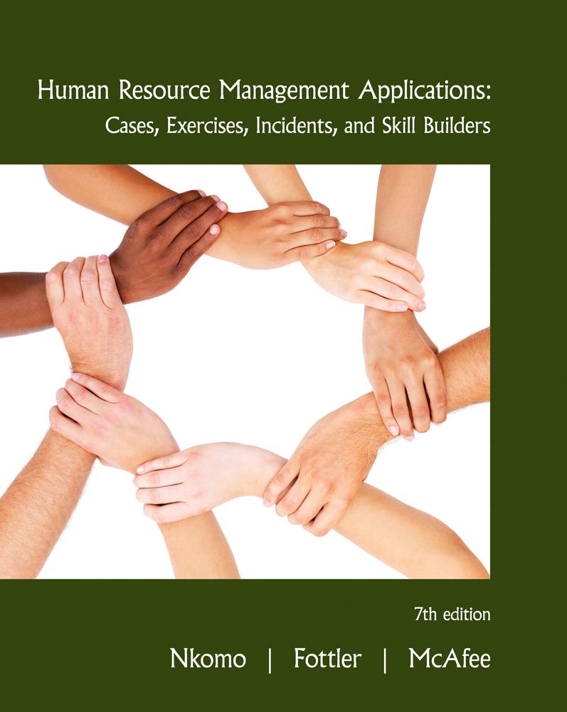 Amazon Human Resource Management Applications Nkomo, Stella M., Fottler, Myron D., McAfee, R