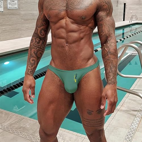 Men's Briefs Underwear Low Rise Bikini Tagless Panties Breathable Convex Underpants2