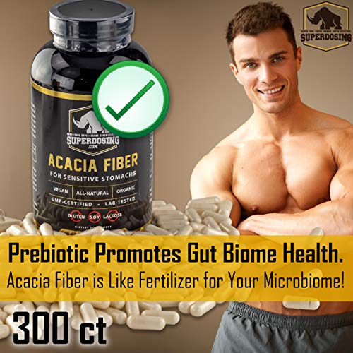 SuperDosing.com Acacia Senegal Fiber Capsules