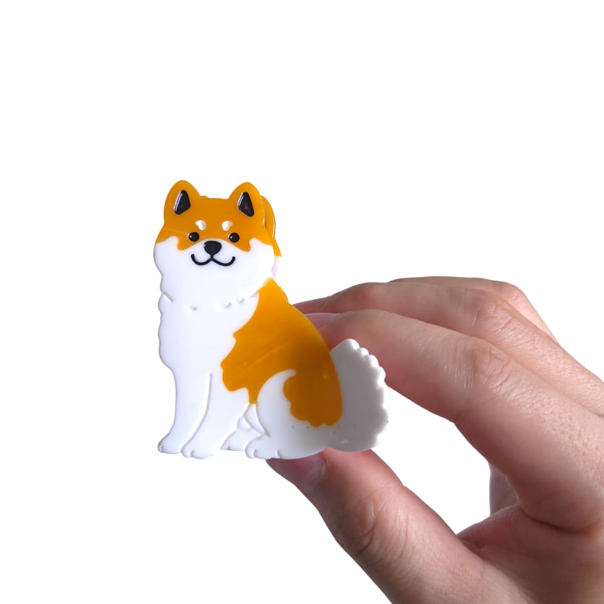 Novelty Akita Dog Hair Clip,Acetate Claw Clip for Women,Puppy Hair Clips for Women - Image 3
