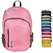 Golyte Lightweight Packable Travel Hiking Backpack Daypack Pink Padded Strap for Women Foldable 20L