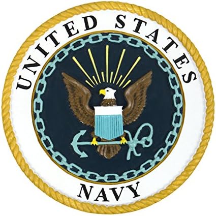 Red Carpet Studios Military Plaque, Navy