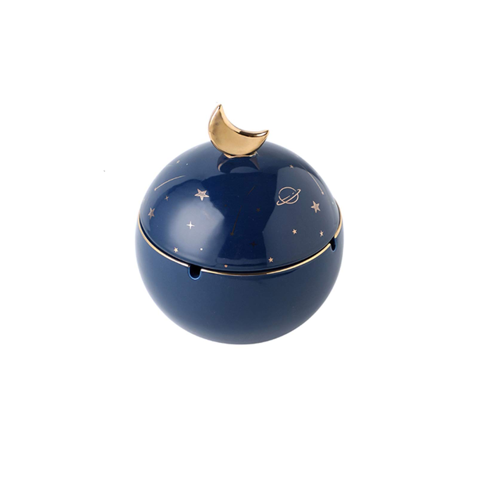 Ashtray Ceramic with Lid Household Creative Large Windproof for Offices Hotels and Restaurants