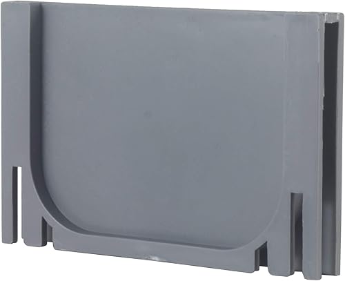 Miniatura 1 de Tapa de plástico gris para sistema de drenaje modelo URA WATER UA-100