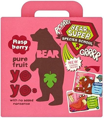 Bear Fruit Yoyos Raspberry Multipack 5 x 20g