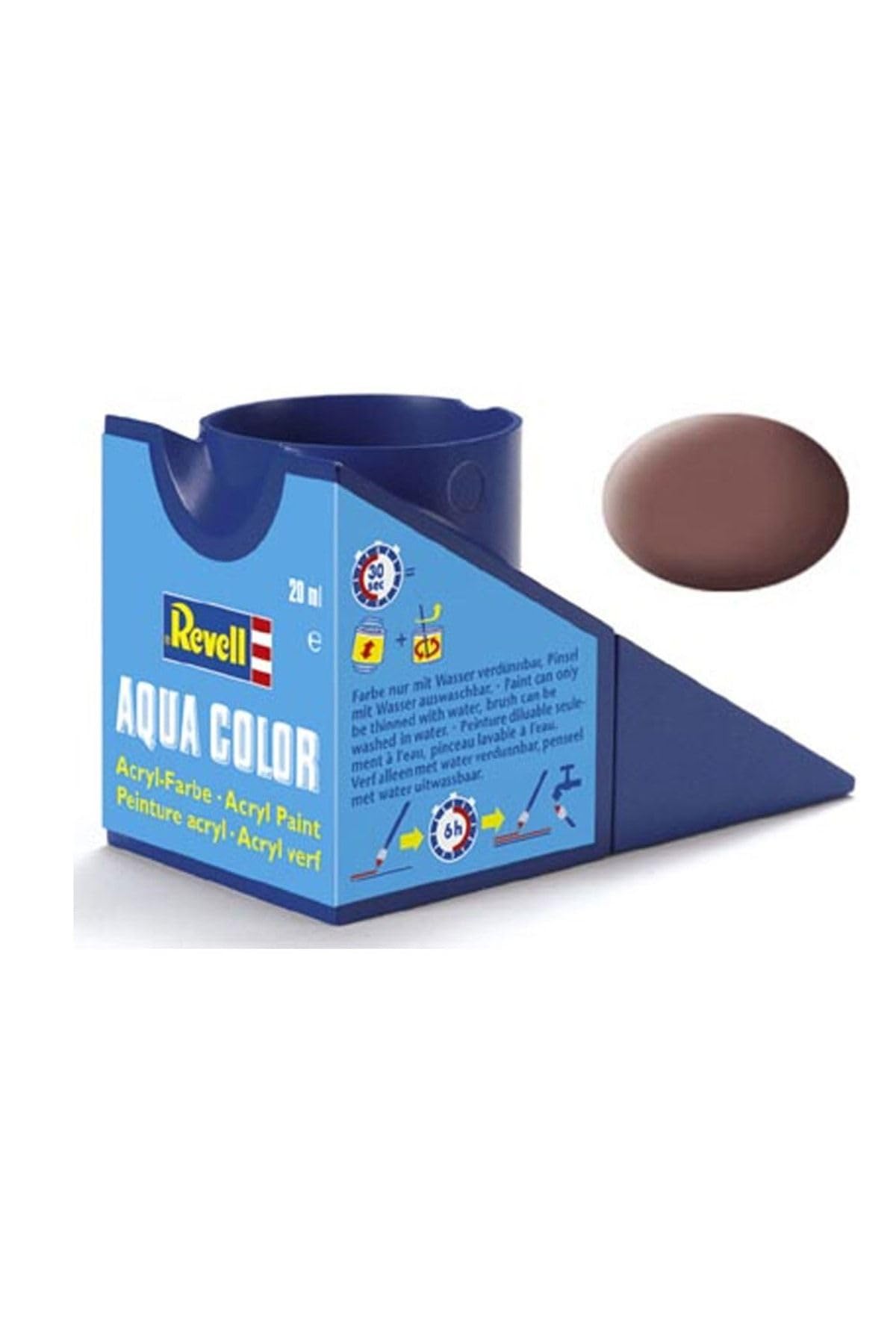 Revell - Su Bazlı Maket Boyası Pas Rengi Mat 18 Ml (36183)