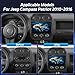 [8 Core 4+64G] Upgrade Android Radio for Jeep Compass Patriot 2010-2016, 9 inch IPS Touchscreen Carplay Stereo - 3D Car Model, Cooling Fan, 5G/WiFi, DSP Hi-Res, Custom UI Design + Backup Camera
