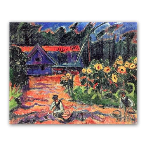 Tableau Abstrait Célèbres M.Autumn une toile d'art mural raffinée de 30x36cm