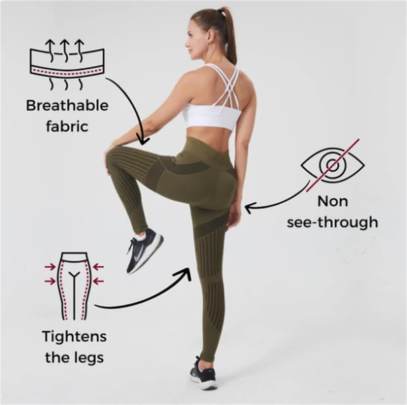 Leggings anticelulíticos transpirables con efecto levantamiento de glúteos y control de abdomen 4