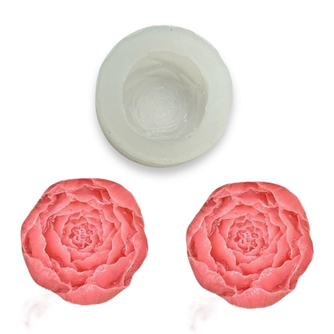 UKIYO international - Rose Bloom Flower Shape Silicone Molds for Candle Making Flower Mould for Resin Art and Craft Wax Mold Chocolate and Cake Gumpaste Polymer Clay (B0D6KQHDZ3) Amazon Price History, Amazon Price Tracker