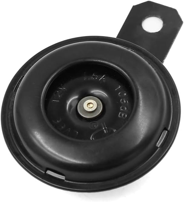 uxcell a15111600ux0161 Universal Waterproof Round Loud Horn Speaker 12V 1.5A for Motorcycle