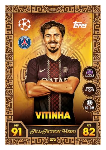Image of Topps UCC Match Attax 2025 /26 Trading & Collectible Card Game (Booster Tin 2 - Global GOALSCORERS)