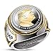 XXSLY US President Trump Commemorative Silver Coin Ring, The 45th President's Memorial Ring Accessories Souvenir Gift for Men and Women