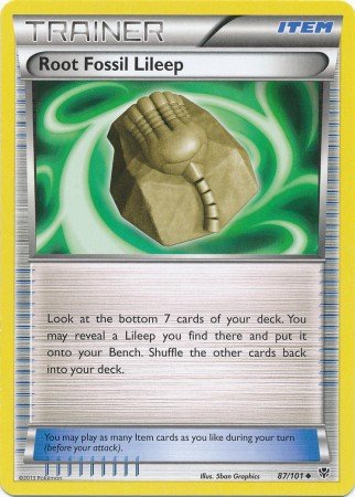 Amazon.co.jp: Pokemon - Root Fossil Lileep (87) - Plasma