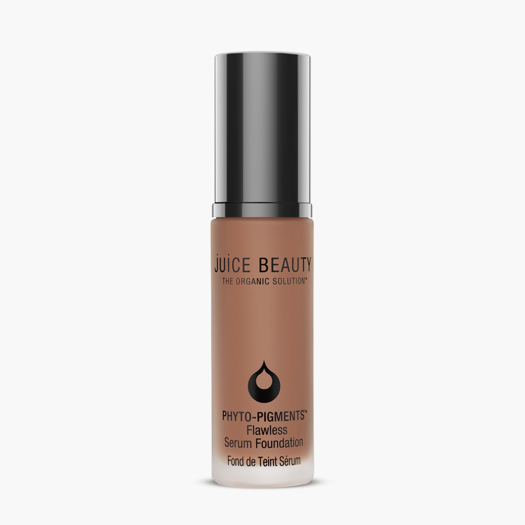 Juice Beauty Phyto-Pigments Flawless Serum Foundation - 26 Tawny - 30 mL - Medium-to-Full, Long-Lasting Coverage - Reduces Look of Wrinkles + Pores - Vegan, Cruelty Free