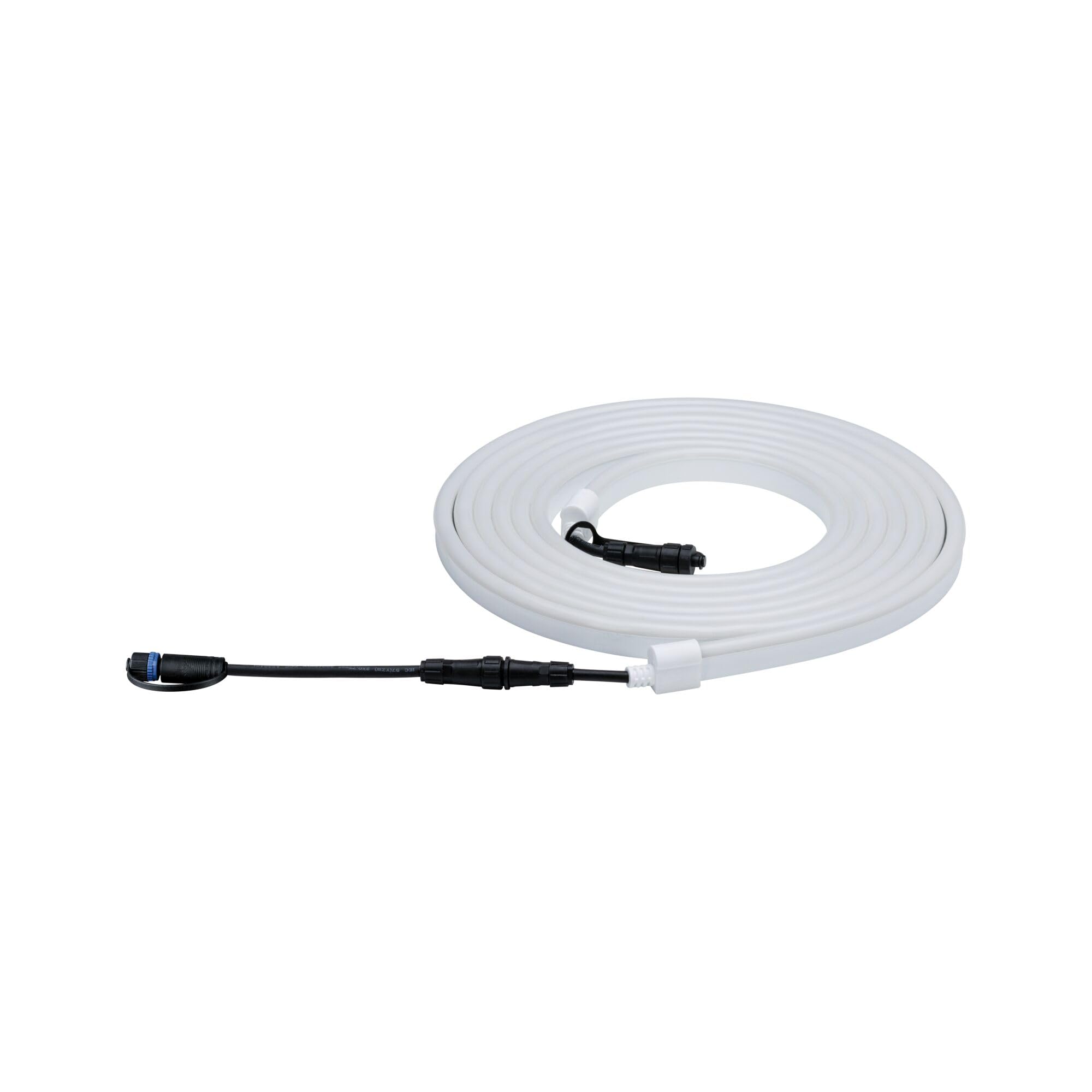 Paulmann 94191 Plug & Shine LED luminaire d'extérieur flexible Strips Neon incl. 1x31 watts IP67 gradable extérieur Blanc luminaire de jardin plastique éclairage de jardin 3000 K