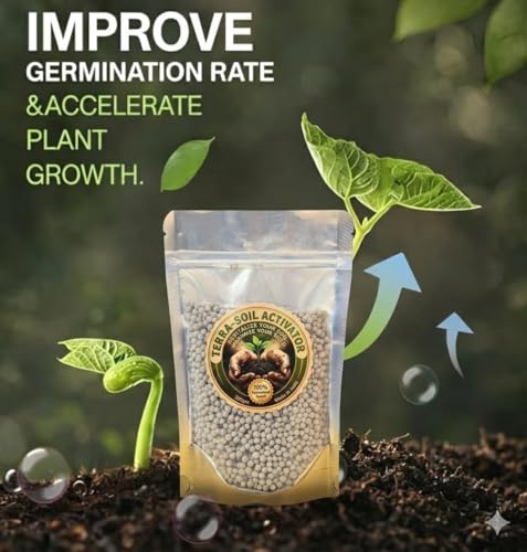 Image of Soil Activator 200g - Premium Organic Soil Conditioner & Growth Booster | Revitalizes Tired Soil, Maximizes Crop Yield & Promotes Root Health | 100% Natural Fertilizer for Home Garden (2)
