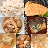 常温備食生活 うちのや 1食完結 お魚おかず ごはん スープ 3食分 9セット 惣菜 お惣菜 レトルト食品 保存料 着色料 無添加 常温保存 非常食 備蓄食 鮭 さば おでん ロールキャベツ