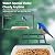 Smart Bird Feeder with Camera,AI Identify Species,Bird House with Solar Powered,Instant Arrival Alerts,2K Capture Video,Live View for Lover (Blackish Green)