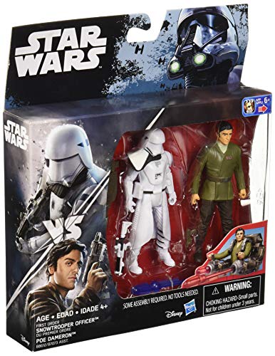Star Wars The Force Awakens Poe Dameron & First Order Snowtrooper Deluxe Pack