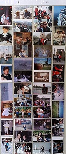 Image of thinking gifts Photo Gallery, Holds 80 4"X 6" Pictures, Wall Art, Plastic, Yellow, Collage, Dorm, Office