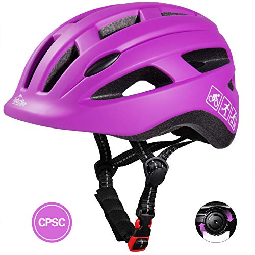 TurboSke Toddler Bike Helmet, CPSC Certified Multi-Sport Adjustable Helmet for Kids Boys