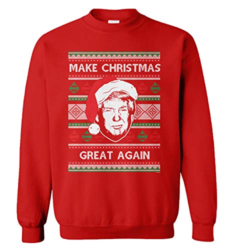 Make Christmas Great Again Slogan Christmas Sweatshirt