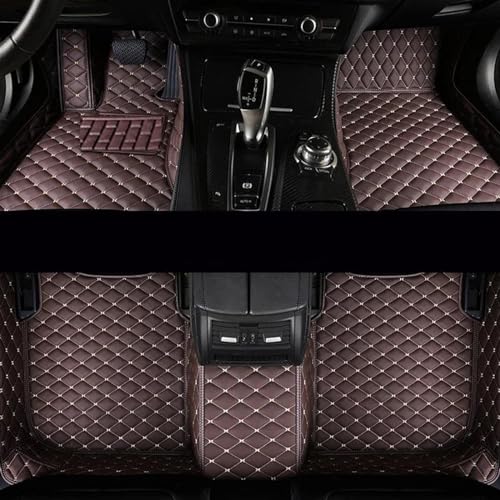 Tapis sol voiture personnalisé Land Rover Evoque café pour garder un intérieur propre en famille