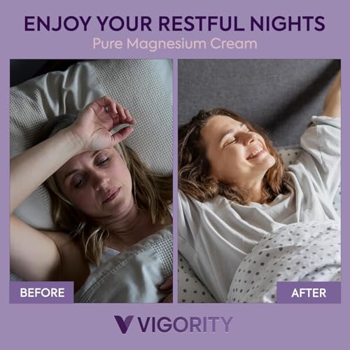 Vigority Magnesium Cream for Sleep - Soothing Relief