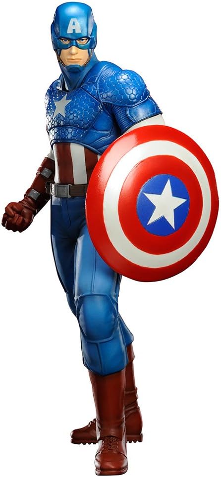 Kotobukiya Marvel Now Avengers Captain America Artfx+ Statue, Multicolored
