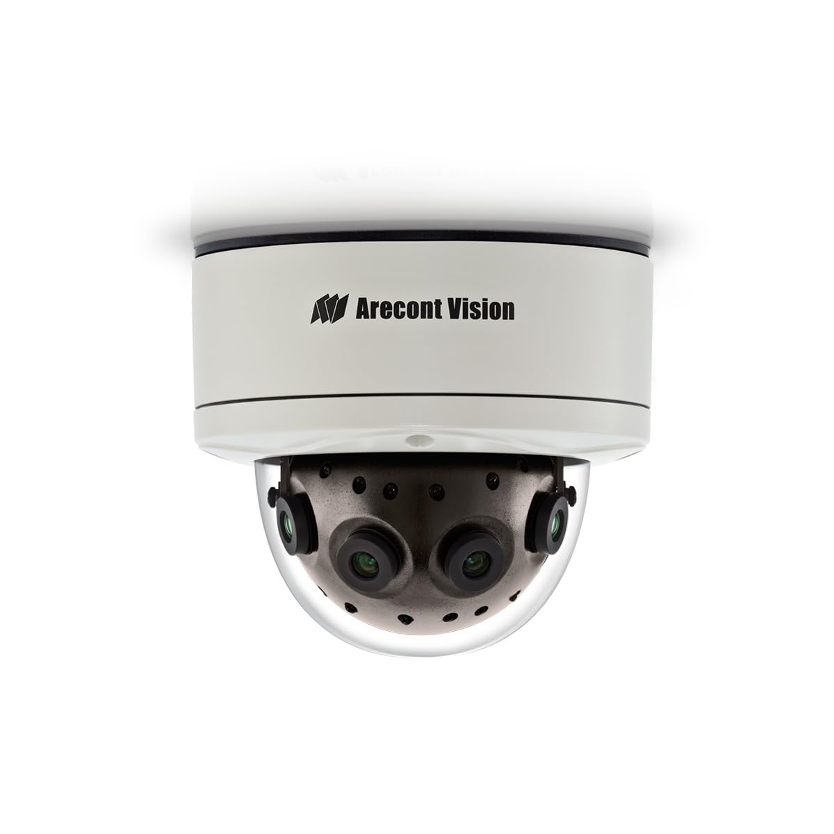 Arecont Vision AV12186DN | 12 Megapixel 180degrees WDR Panoramic IP Camera, 5.2 fps, Day/Night, 5.4mm f/2.0 IR Lens, IP66, IK-10 Vandal Resistant Dome
