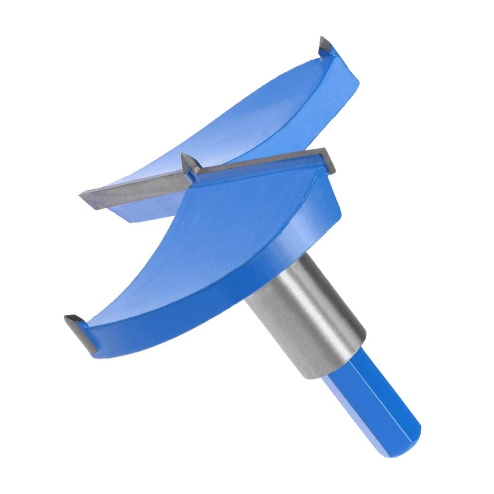 TA-VIGOR 95mm Forstner Drill Bit, Tungsten Carbide Forstner Bit with Hex Shank for Wood Plastic Hole Drilling, Suitable for CNC, Electric Drill