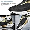 Padgene Men Women Running Shoes Sports Trainers Breathable Lightweight Sneakers Air Cushion Low Top Footwear Waking Fitness Lace up Shoes for Walking Gym Jogging Fitness Athletic Casual #2