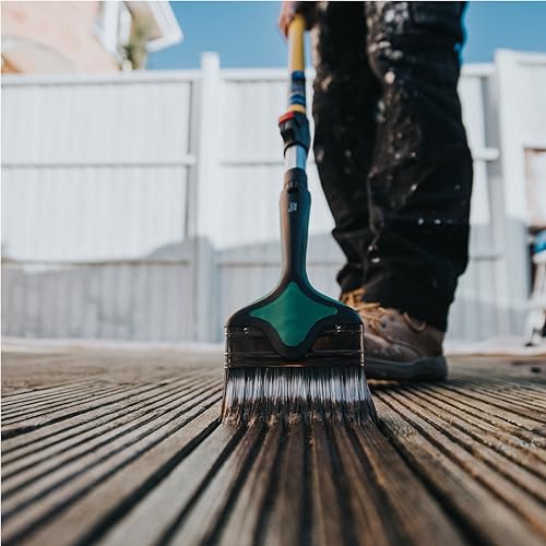 Harris Trade Angled Timbercare Brush 4.75", Black - Image 2