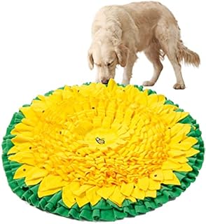 WYSWYG Snuffle Mat for Dogs Large 26.4"*26.4", Puzzle Pet Dog Toy for puppies to Encourage Natural Foraging Skills, Dog Training for Stress Relief and Slow Feeding Mat