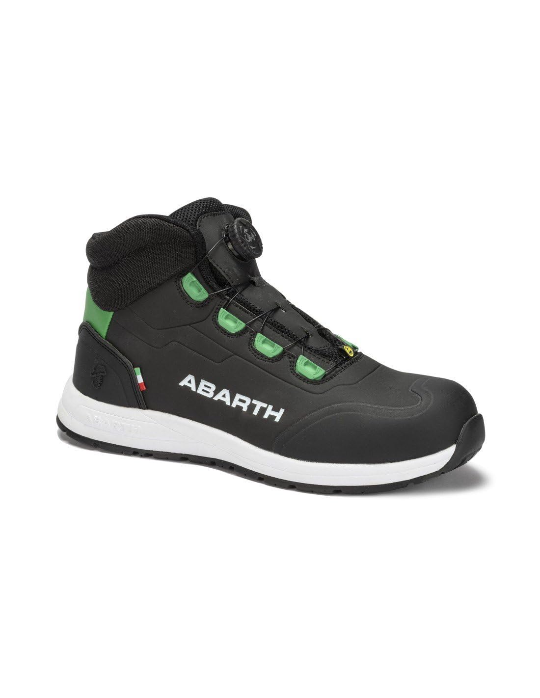 Abarth Scorpion Bota de Seguridad S3 Alta Negro Unisex 43-EU