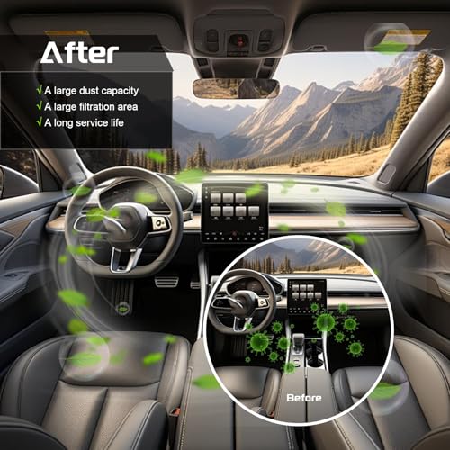 USTOPF1T Car Air Filter, Car Cabin Air Filter, Activated Carbon Filter, Auto Air Conditioning Filter Replacement Parts, Automotive Interior Accessories, OEM#80292-SDG-W01 - Image 7