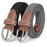 Confortable : la ceinture tendance en matériau de qualité supérieure, respirante, lavable, solide, simple, polyvalente, confortable, pour les loisirs, pas étouffante