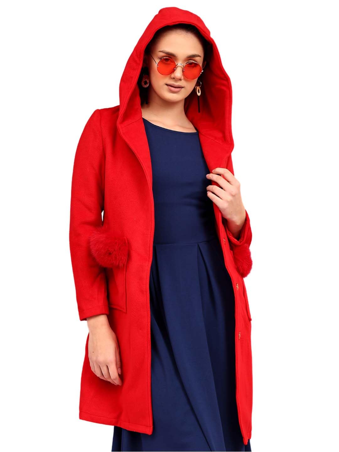 kotty Women’s Lightweight and Versatile Layering Modern Trench Coat-picture-10