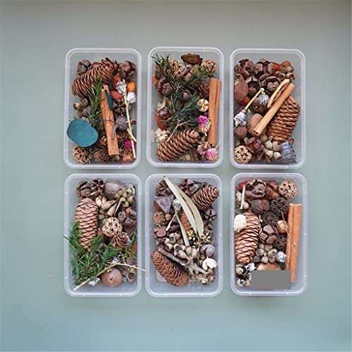 Material Artesanal DIY Caja Mixta de Flores Secas Decorativas miniatura 1