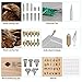 Wood Burning Kit, Wood Burning Tool with Adjustable Temperature 200~450°C, Professional Pyrography Pen for Embossing Carving Soldering DIY-108PCS
