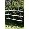 Rankgitter Aus Holz & Metall – Freistehend, 170 Cm Hoch | Für Rosen, Himbeeren & Kletterpflanzen | Garten-Deko